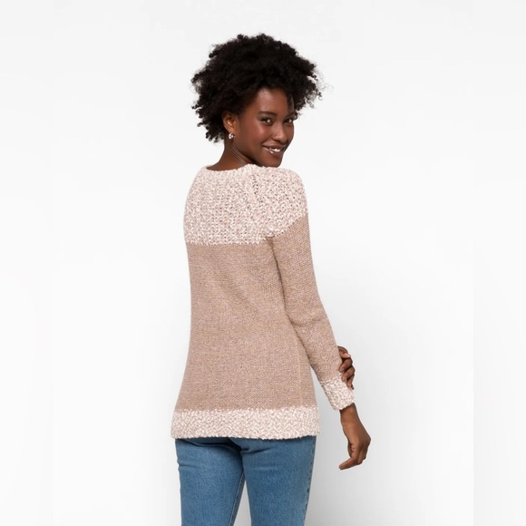 Anthropologie Blush Knit Sweater size Medium - Picture 12 of 14